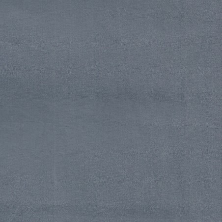 Tissu popeline unie gris