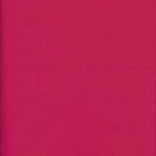 Tissu popeline unie fuschia