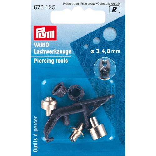 Carte 3 Outils à percer VARIO 3, 4 et 8 mm Ø