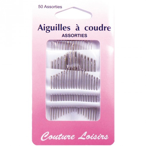 Aiguilles à coudre ménage  assortis X50