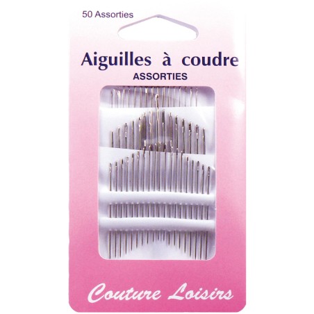 Aiguilles à coudre ménage  assortis X50