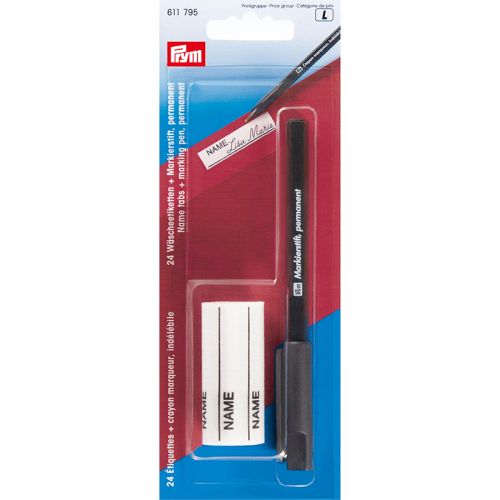Crayon indélébile + 24 étiquettes
