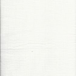 Tissu voile de coton blanc
