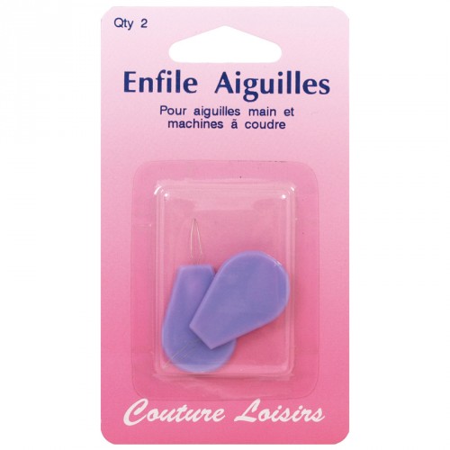 Enfile aiguilles avec support plastique X2