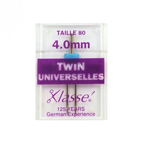 Aiguilles machine double universelle 4mm