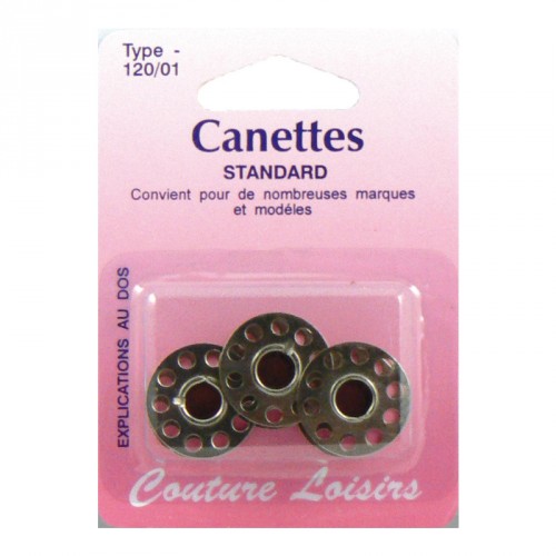 Canettes universelles métal 15 k X3