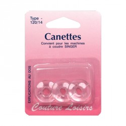 Canettes singer plastique - type 66 X3