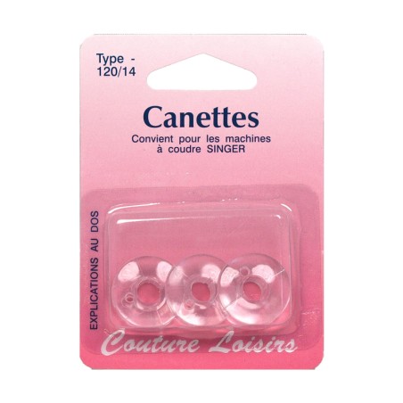 Canettes singer plastique - type 66 X3