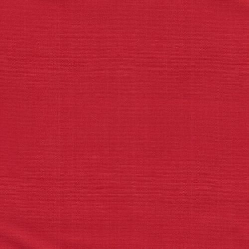 Tissu popeline unie rouge