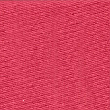 Tissu sergé de coton corail