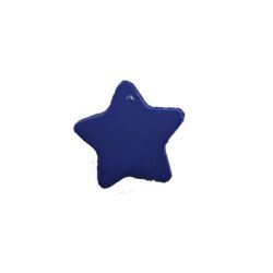 Bouton étoile bleu 