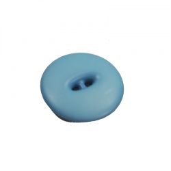 Bouton bleu 18 mm