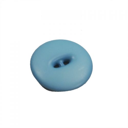 Bouton bleu 18 mm