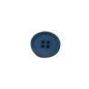 Bouton polyester 15 mm bleu Bouton polyester 15 mm bleu