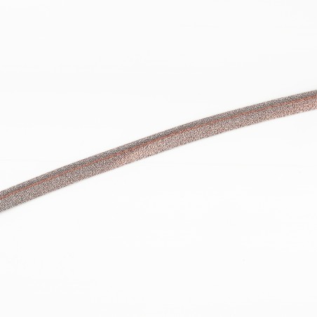 Passepoil cuivre rose pailleté