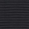 Tissu jersey marinière Mousterlin noir et argent Tissu jersey marinière Mousterlin noir et argent
