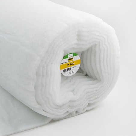 Molleton volume P140 -Ignifugé blanc 150cm 100%pol
