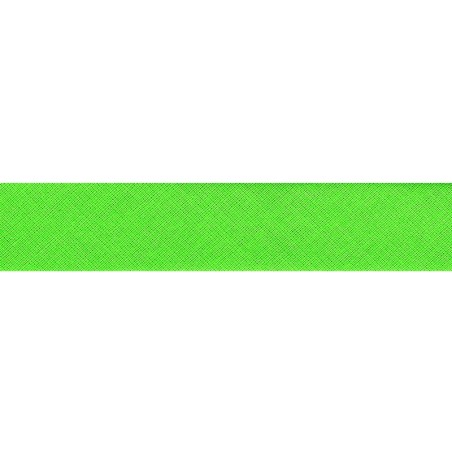 Biais vert fluo 20 mm