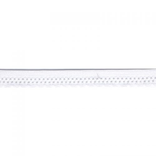 Elastique lingerie 13 mm blanc