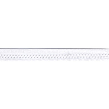 Elastique lingerie 13 mm blanc