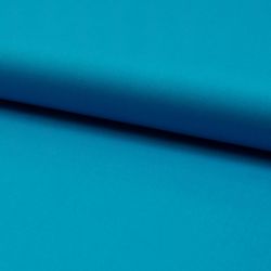 Tissu popeline unie turquoise largeur 145 cm