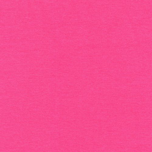 Bord côte tubulaire rose fuchsia