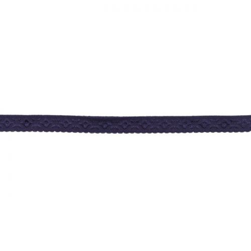 Elastique lingerie à cheval 11 mm violet foncé