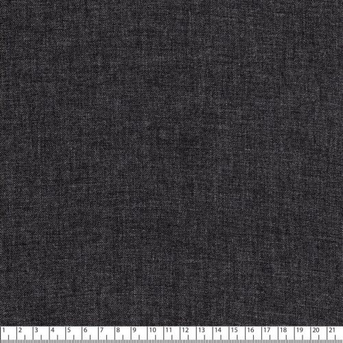 Tissu twill viscose gris chiné