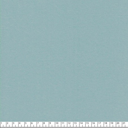 Tissu sweat fin céladon 