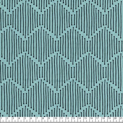 Tissu graphique fd vert 100%coton larg 110 cm
