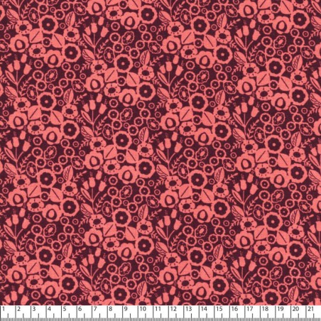 Tissu coton  Adele Cotton Steel