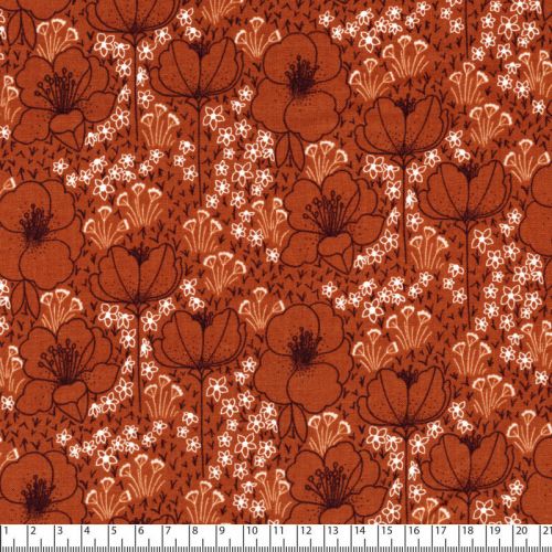 Tissu coton Meghan caramel Cotton steel