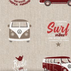 Tissu  vans wild wave