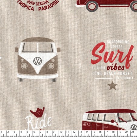 Tissu  vans wild wave