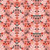 Tissu coton fleurs et fruits fond rose Dashwood Tissu coton fleurs et fruits fond rose Dashwood