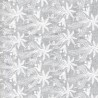 Tissu coton broderie anglaise grandes fleurs