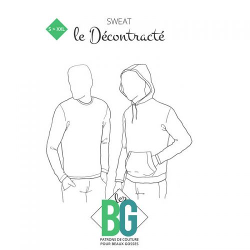 Patrons les BG Sweat Le Décontracté 