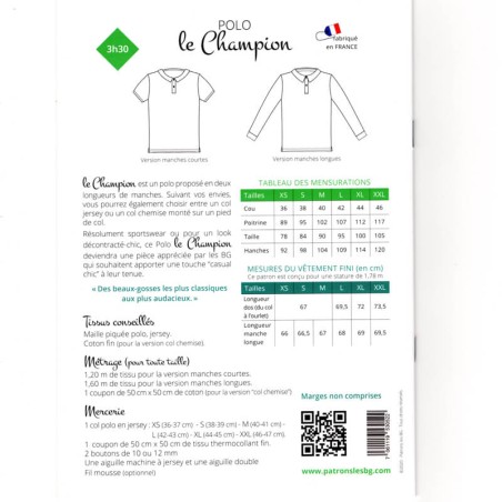 Patrons les BG Polo Le Champion