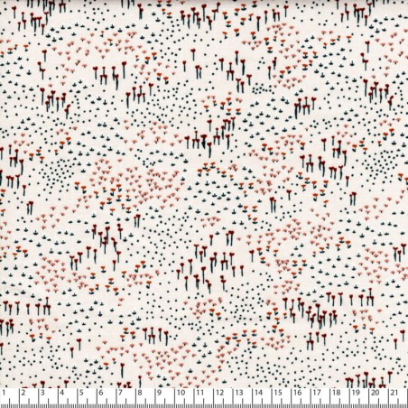 Tissu coton Wilderly Cotton Steel