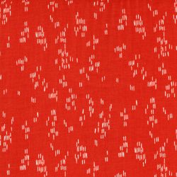 Tissu coton Dear Isla orange Cotton Steel