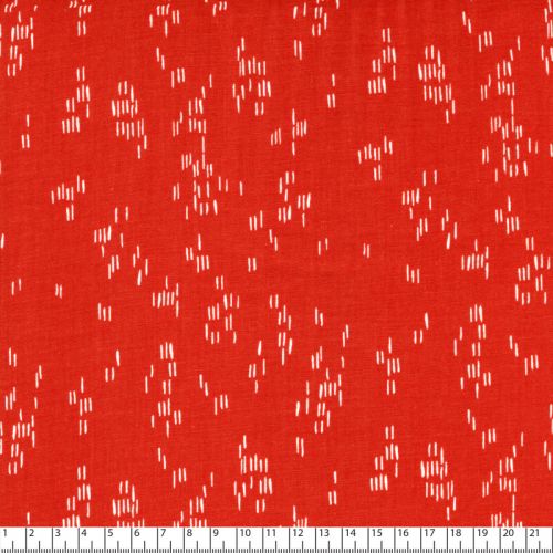 Tissu coton Dear Isla orange Cotton Steel