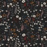 Tissu coton Dear Isla noir Cotton Steel