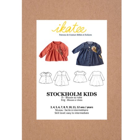 Patron Ikatee Stockholm Kids 3-12 ans