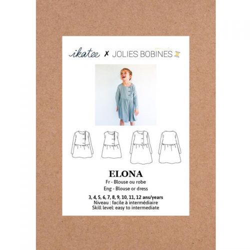 Patron Ikatee Elona 3-12 ans