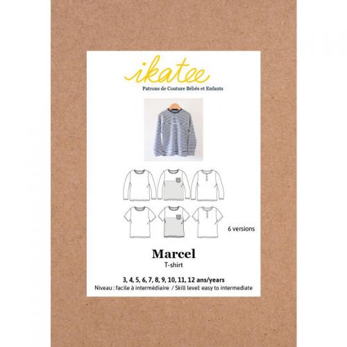 Patron Ikatee Marcel Pack 3-12 ans