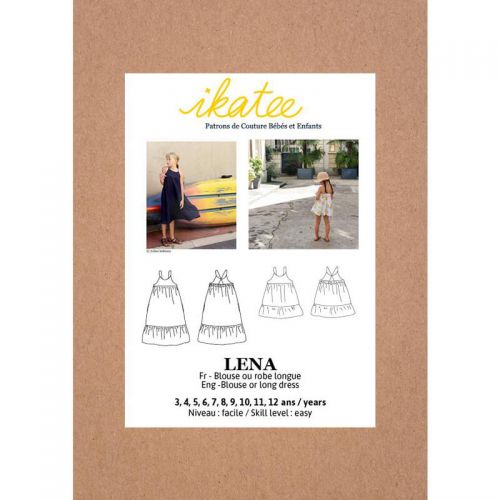 Patron Ikatee Lena  3-12 ans