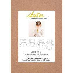 Patron Ikatee Stella Duo Blouse/Robe 3-12 ans