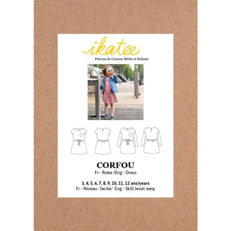 Patron Ikatee Corfou 3-12 ans