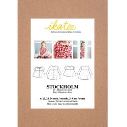 Patron Ikatee Stockholm 6 mois - 4 ans