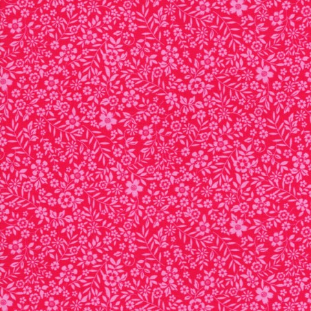 Tissu coton Caravan calico rose Michael Miller